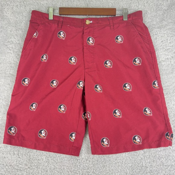 Ovation Other - Florida State FSU Mens Ovation Game‎ Golf Shorts Garnet Size 36